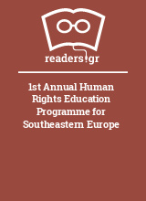 1st Annual Human Rights Education Programme for Southeastern Europe