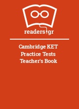 Cambridge KET Practice Tests Teacher's Book