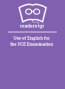 Use of English for the FCE Examination