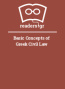 Basic Concepts of Greek Civil Law