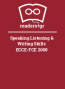 Speaking Listening & Writing Skills ECCE-FCE 2008