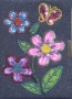 Τζιν λουλούδι με κλειδαριά