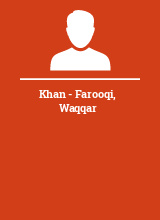 Khan - Farooqi Waqqar