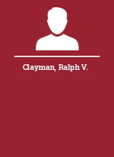 Clayman Ralph V.