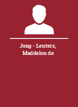 Jong - Lenters Maddelon de