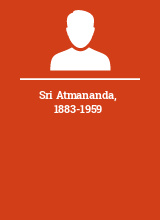 Sri Atmananda 1883-1959