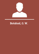Botsford G. W.
