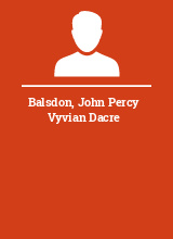 Balsdon John Percy Vyvian Dacre