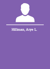 Hillman Arye L.