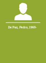 De Paz Pedro 1969-