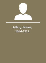 Allen James 1864-1912