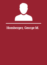 Homberger George M.