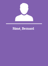 Rimé Bernard
