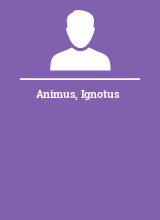 Animus Ignotus