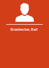Krumbacher Karl