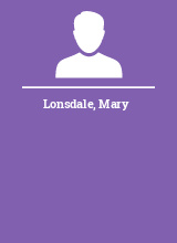 Lonsdale Mary