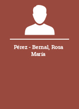 Pérez - Bernal Rosa María