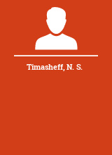 Timasheff N. S.