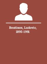 Boutinon Ludovic 1895-1991