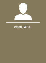 Paton W. R.