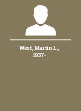 West Martin L. 1937-