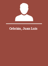 Cebrián Juan Luis