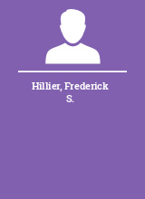 Hillier Frederick S.