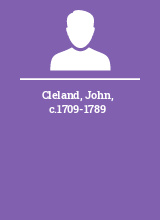 Cleland John c.1709-1789