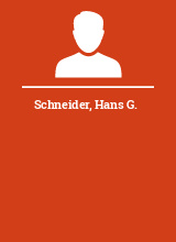 Schneider Hans G.