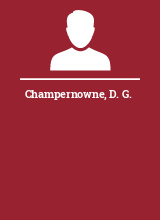 Champernowne D. G.