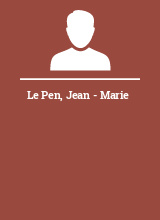 Le Pen Jean - Marie
