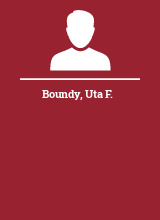 Boundy Uta F.