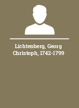 Lichtenberg Georg Christoph 1742-1799