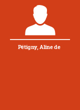 Pétigny Aline de