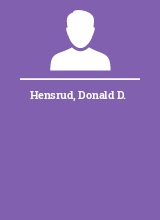 Hensrud Donald D.