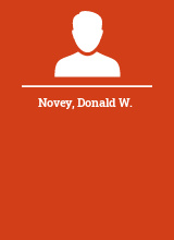 Novey Donald W.