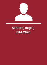 Scruton Roger 1944-2020