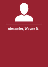 Alexander Wayne R.