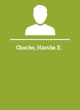 Chacko Harsha E.