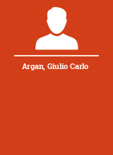 Argan Giulio Carlo