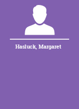 Hasluck Margaret