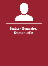 Braine - Bonnaire Emmanuelle