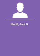 Khalil Jack G.
