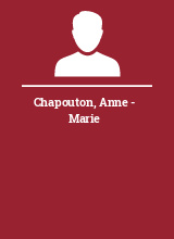Chapouton Anne - Marie