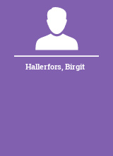 Hallerfors Birgit