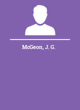 McGeon J. G.
