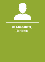 De Chabaneix Hortense