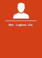 Abu - Lughod Lila