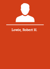 Lowie Robert H.