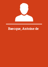 Baecque Antoine de